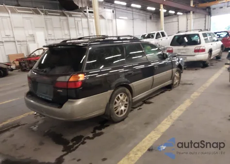 2001 Subaru Outback H6-3.0 z USA, uszkodzony, nr VIN 4S3BH806917639877